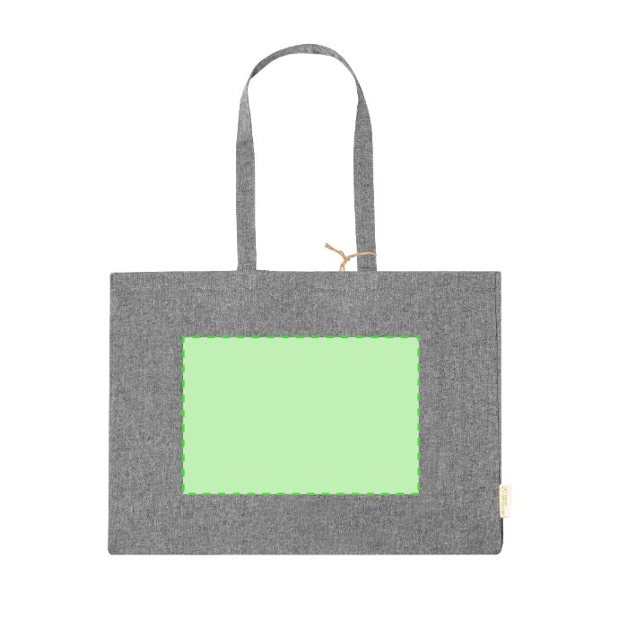 Cara frontal (hasta 30 × 20 cm) — Bolsa de tela Bonillo