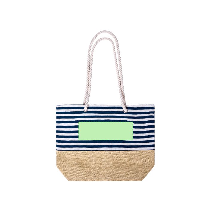 Cara frontal (hasta 30 × 10 cm) — Bolsa de tela Ivyx