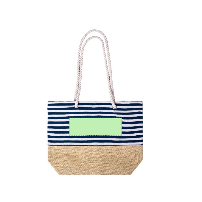 Cara trasera (hasta 30 × 10 cm) — Bolsa de tela Ivyx