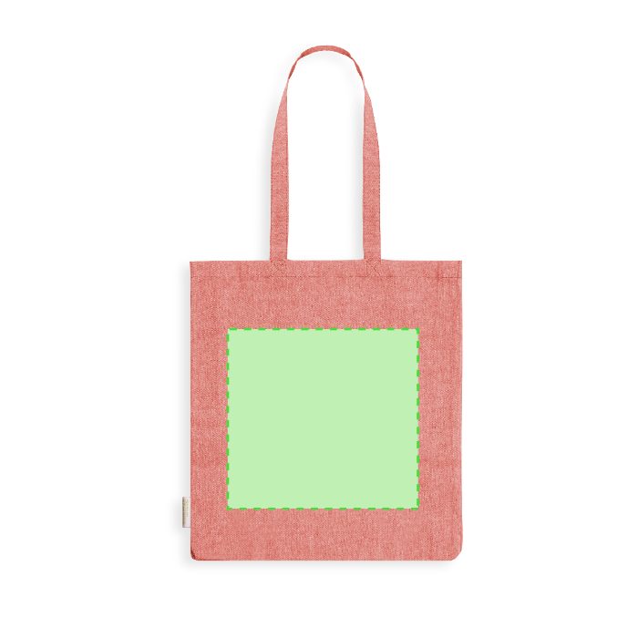 Cara frontal (hasta 26,5 × 25 cm) — Bolsa de tela Bestla