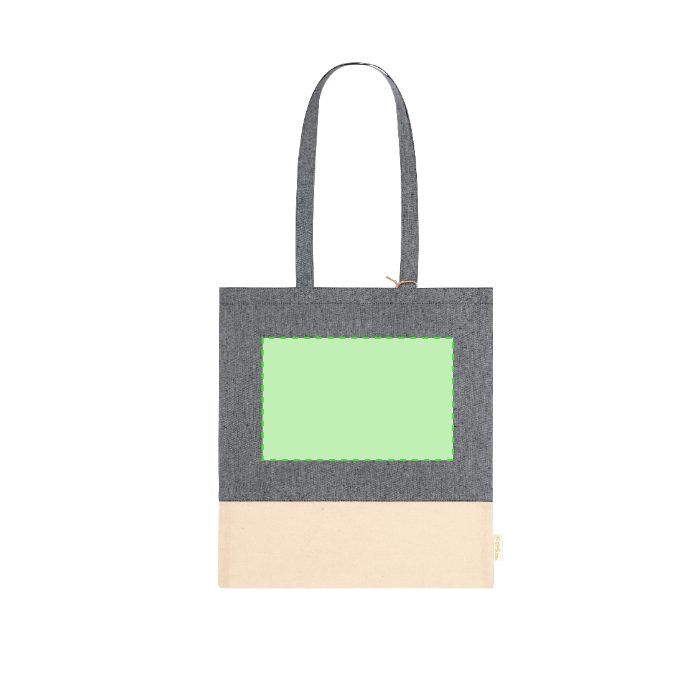 Cara frontal (hasta 26,5 × 17 cm) — Bolsa de tela Skadi