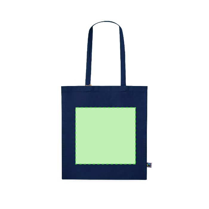 Cara frontal (hasta 26,5 × 25 cm) — Bolsa de tela Inova