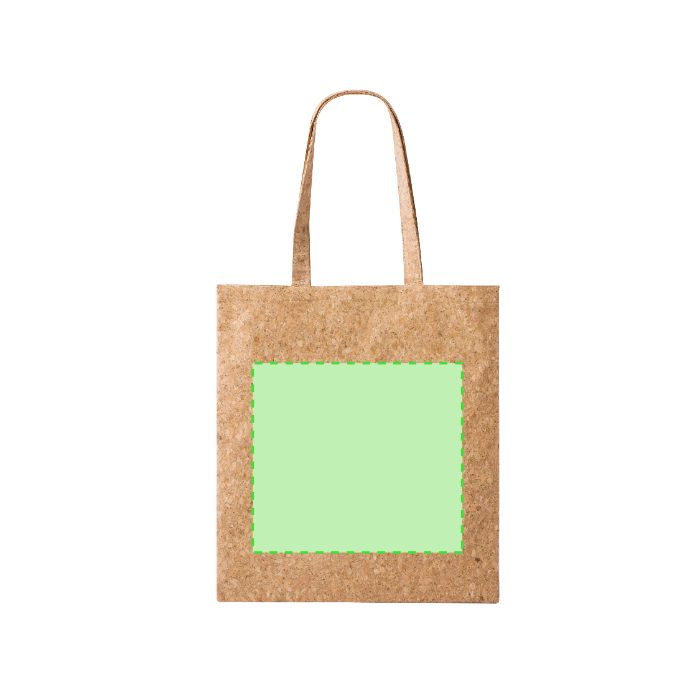 Cara frontal (hasta 26,5 × 24 cm) — Bolsa de tela Lyrixon