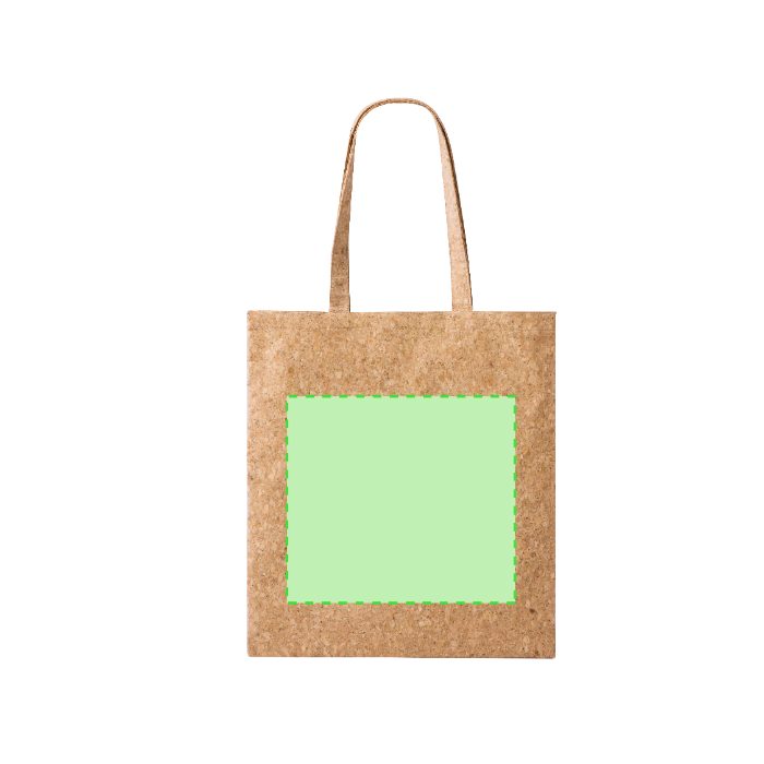 Cara trasera (hasta 26,5 × 24 cm) — Bolsa de tela Lyrixon