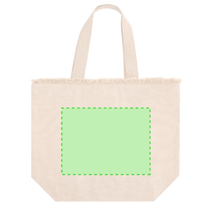 Cara frontal (hasta 26,5 × 20 cm) — Bolsa de tela Whistler