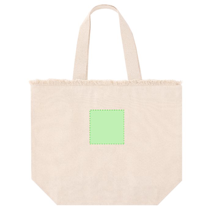 Detalle pequeño en el frontal (hasta 10 × 10 cm) — Bolsa de tela Whistler