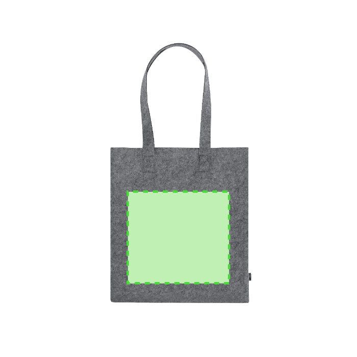 Cara trasera (hasta 26,5 × 24 cm) — Bolsa de tela Horvik