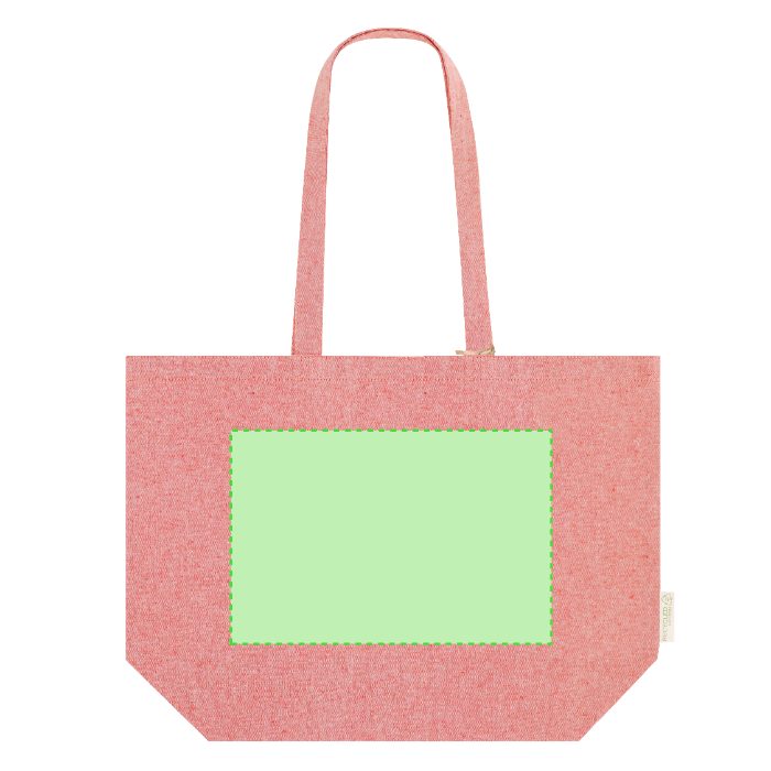 Cara frontal (hasta 30 × 20 cm) — Bolsa de tela Arpel