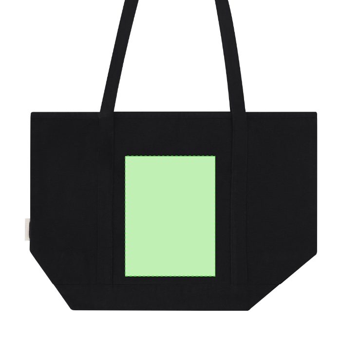 Cara frontal (hasta 12 × 16 cm) — Bolsa de tela Mulon
