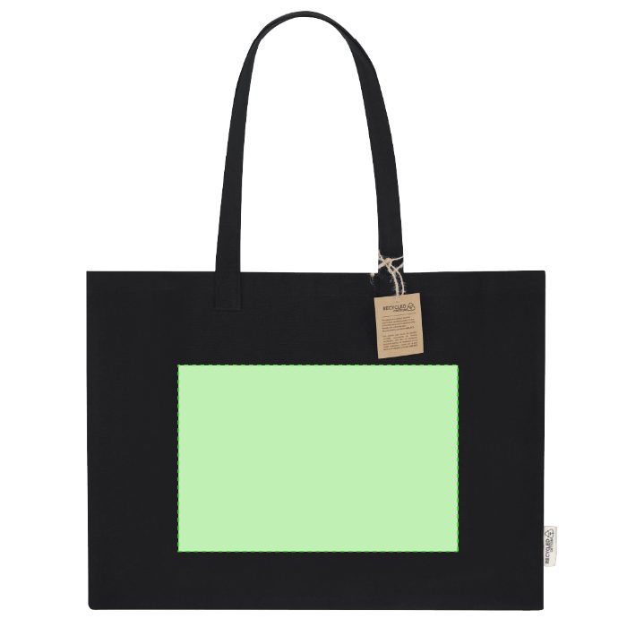 Cara frontal (hasta 30 × 20 cm) — Bolsa de tela Lilan