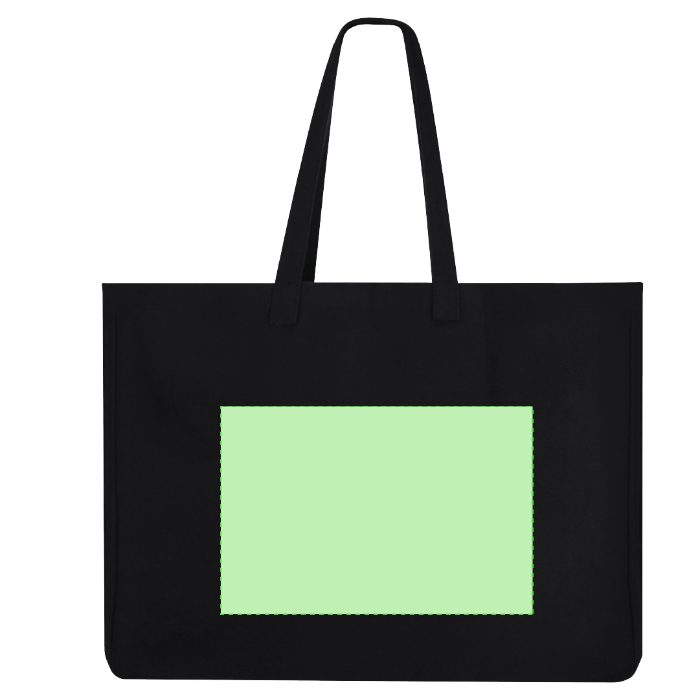 Cara trasera (hasta 30 × 20 cm) — Bolsa de tela Lilan