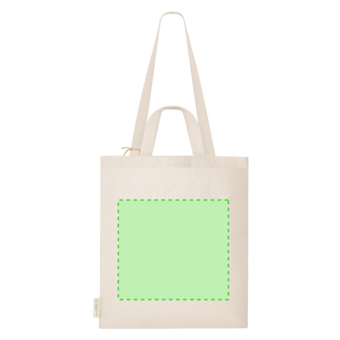 Cara trasera (hasta 26,5 × 24 cm) — Bolsa de tela Kamuy