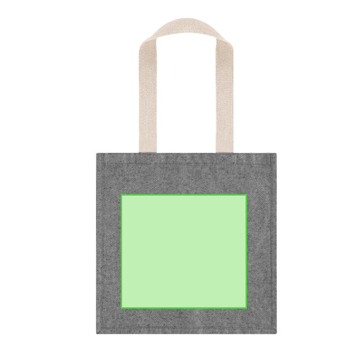 Cara trasera (hasta 26,5 × 24 cm) — Bolsa de tela Brotax