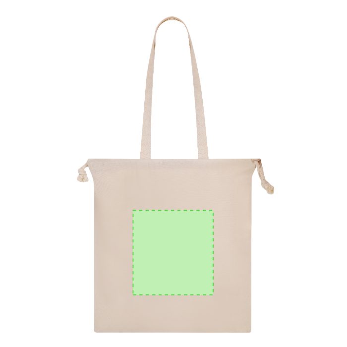 Cara trasera (hasta 19 × 20 cm) — Bolsa de tela Panthus