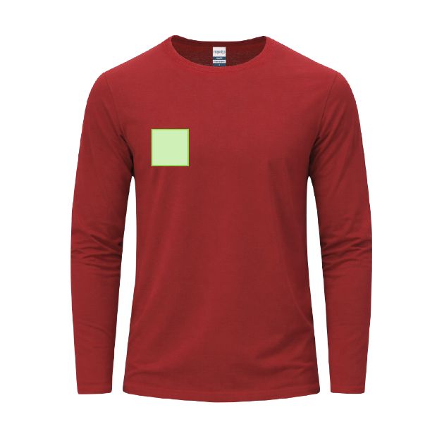 Pecho derecho (hasta 8 × 8 cm) — Camiseta Hawk