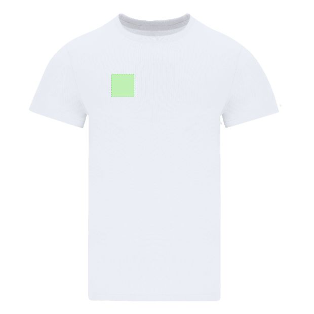 Pecho derecho (hasta 8 × 8 cm) — Camiseta oversize Minton