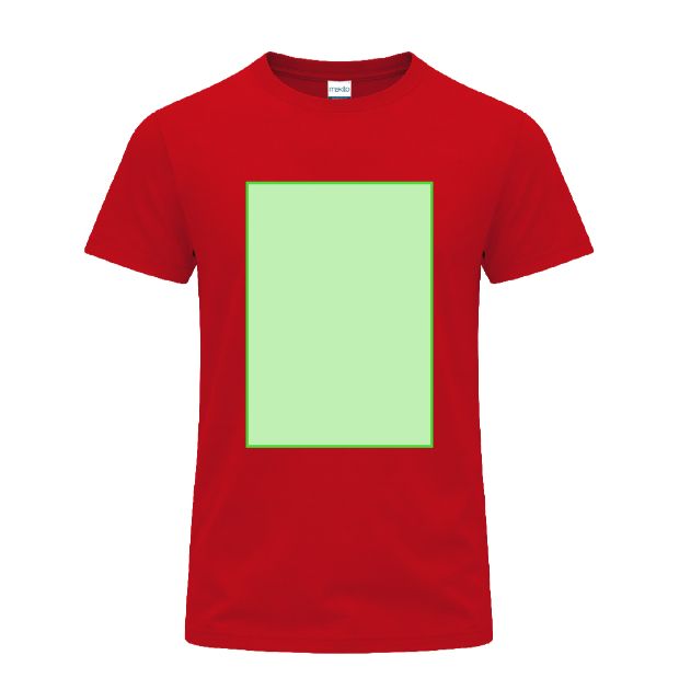 Frontal (hasta 28 × 40 cm) — Camiseta Perkins