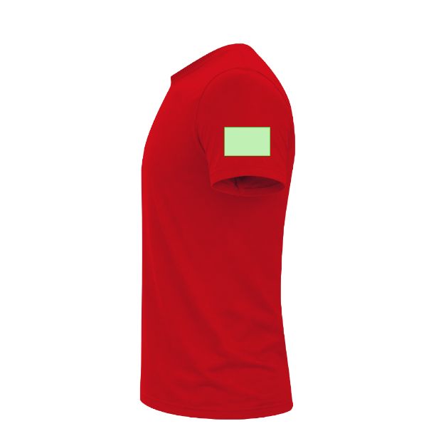 Manga izquierda (hasta 8 × 5 cm) — Camiseta Perkins