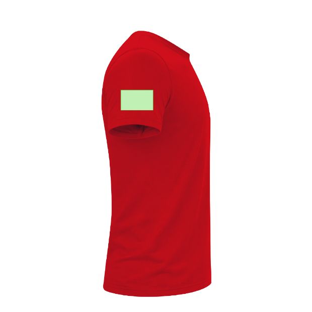 Manga derecha (hasta 8 × 5 cm) — Camiseta Perkins