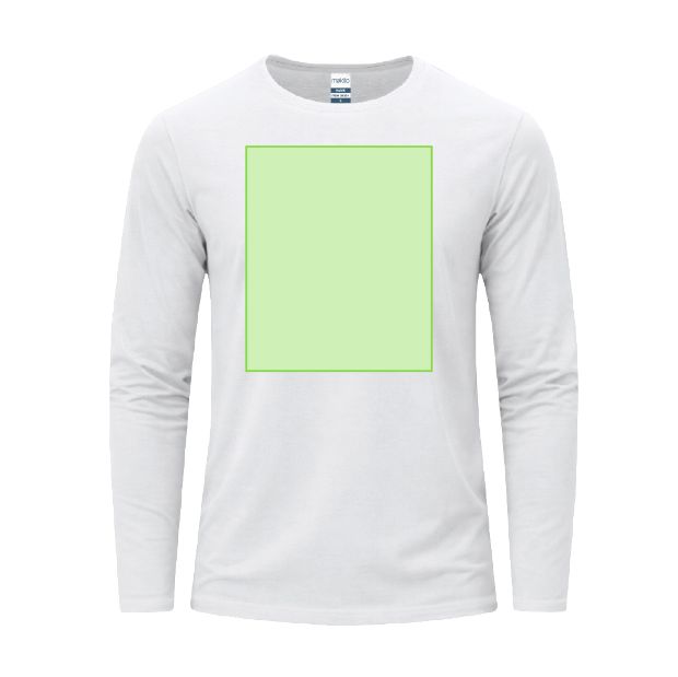 Frontal (hasta 28 × 40 cm) — Camiseta Plint