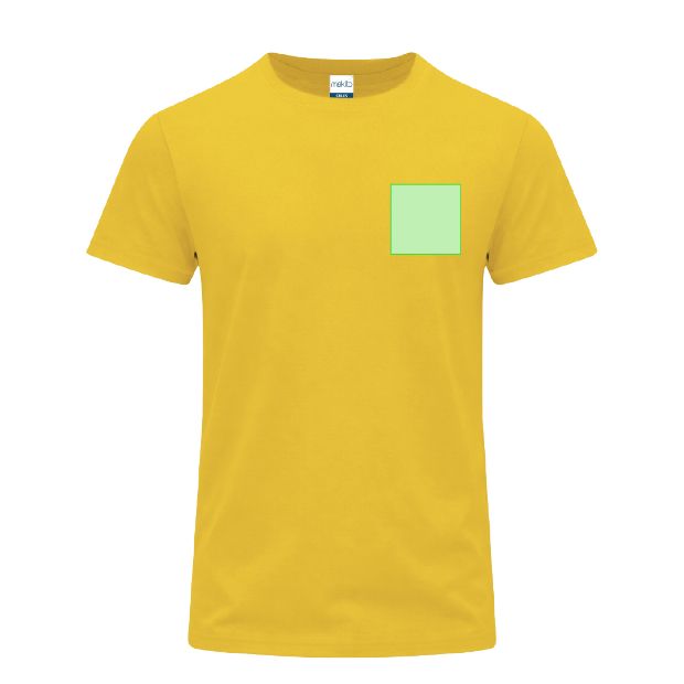 Pecho izquierdo (hasta 8 × 8 cm) — Camiseta Stiles