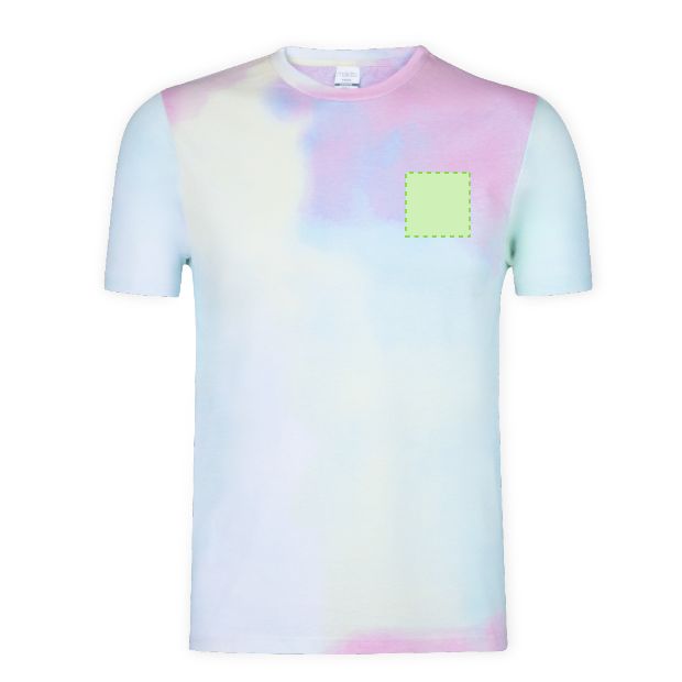 Pecho izquierdo (hasta 8 × 8 cm) — Camiseta Vega