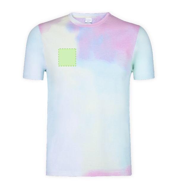 Pecho derecho (hasta 8 × 8 cm) — Camiseta Vega