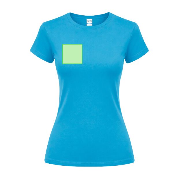 Pecho derecho (hasta 8 × 8 cm) — Camiseta de mujer Epika