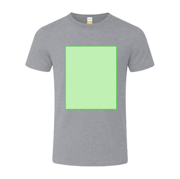Frontal (hasta 22 × 30 cm) — Camiseta infantil Epika