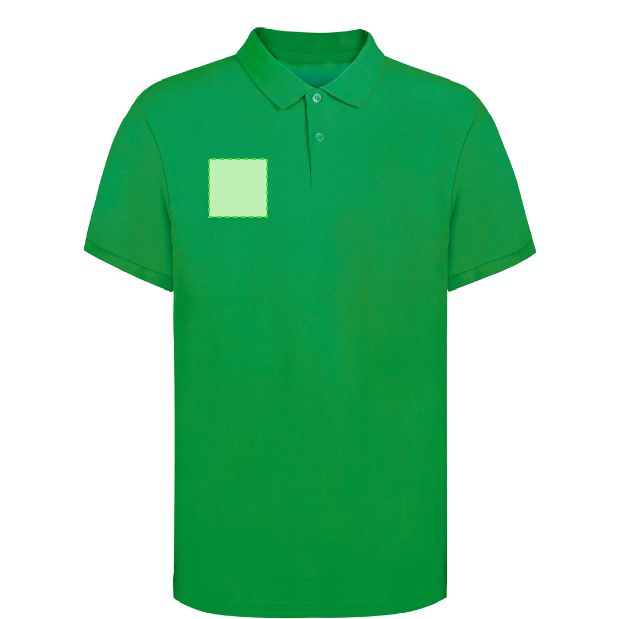 Pecho derecho (hasta 8 × 8 cm) — Polo Koupan