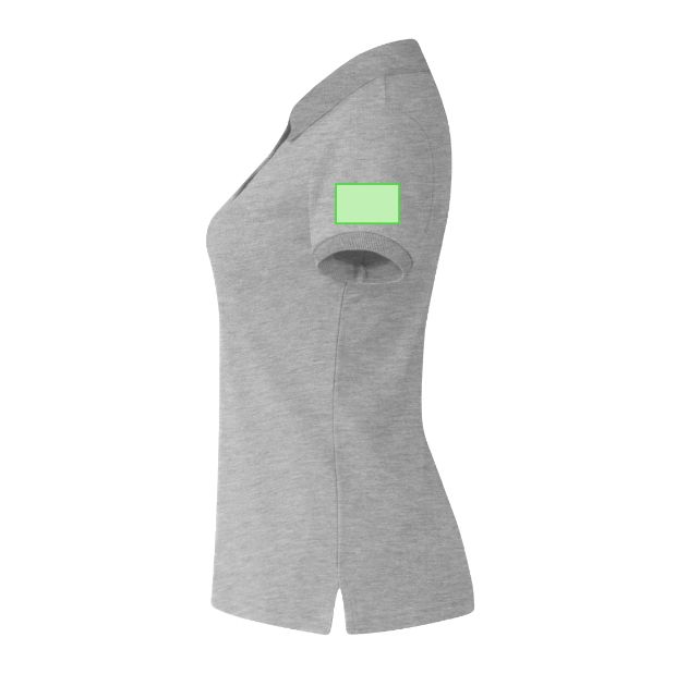 Manga izquierda (hasta 8 × 5 cm) — Polo de mujer Koupan