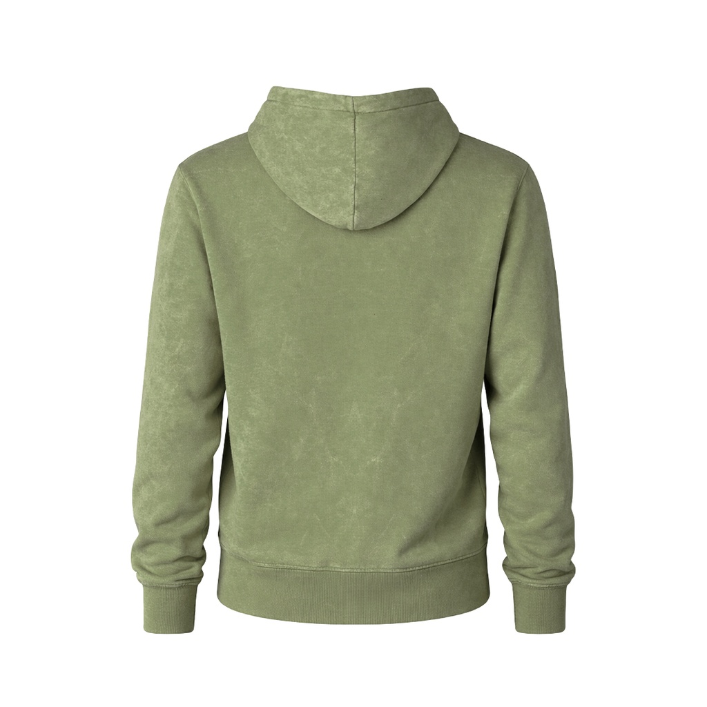 Sudadera con capucha efecto lavado personalizada con DTF — foto 1