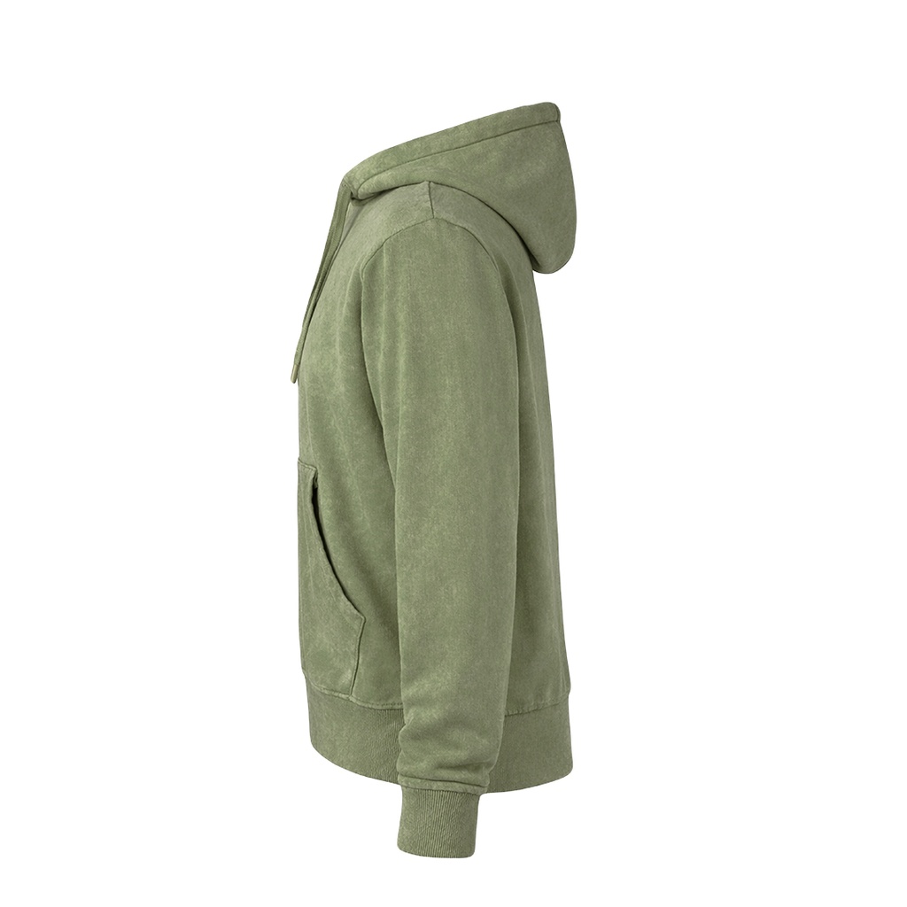 Sudadera con capucha efecto lavado personalizada con DTF — foto 2