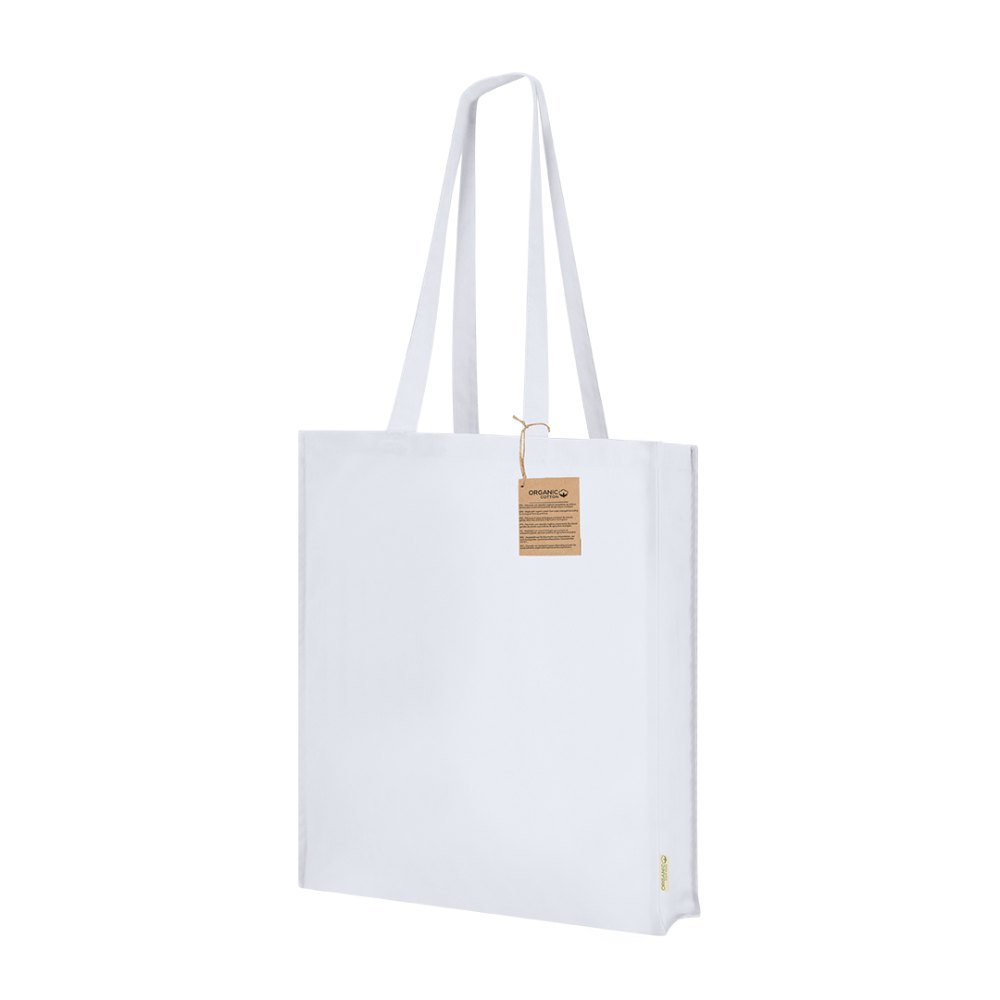 [22028001000] Bolsa de tela personalizada con impresión DTF — Noban (Blanco)