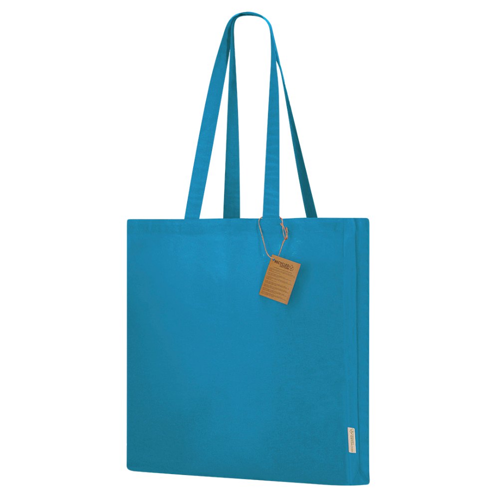[22324021000] Bolsa de tela personalizada con impresión DTF — Lovarin (Azul claro)