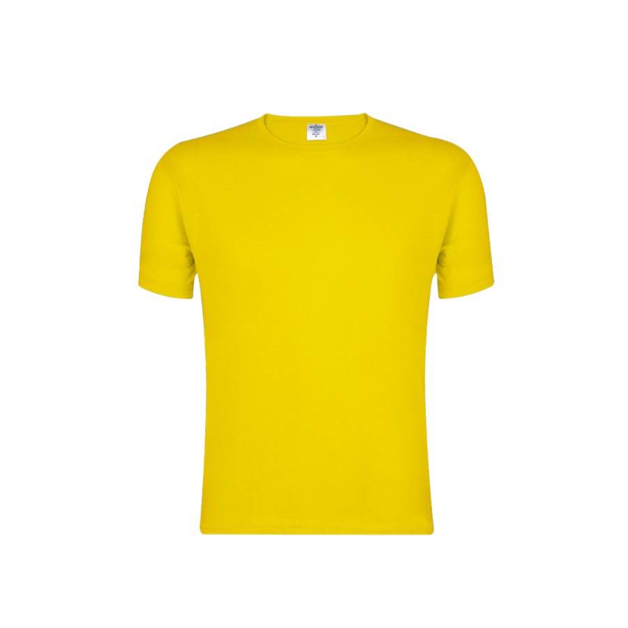 [15859005102] Camiseta personalizada con impresión DTF — MC180 (Amarillo, S)