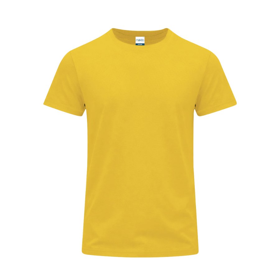 [21840005101] Camiseta personalizada con impresión DTF — Stiles (Amarillo, XS)