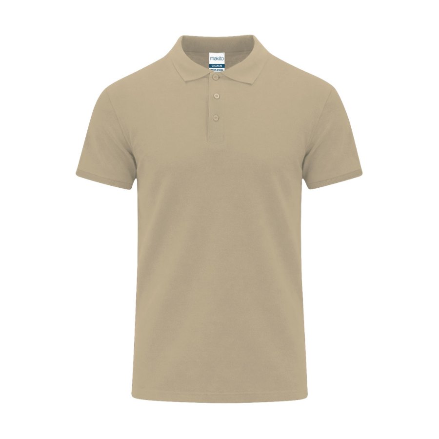 [21836015101] Polo personalizado con impresión DTF — Chaplin (Arena, XS)